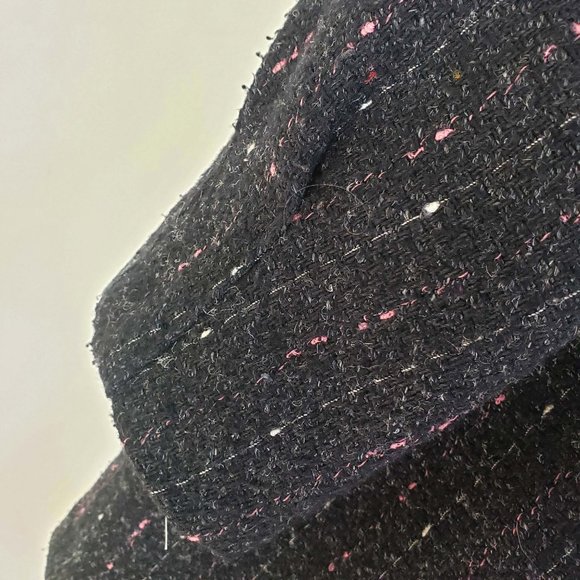 New York Girl Women's Black Double Breasted Half Trench Jacket Coat - Picture 10 of 12